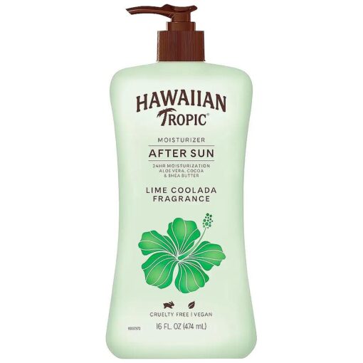 Hawaiian Tropic Lime Coolada After Sun Moisturizer 16 oz