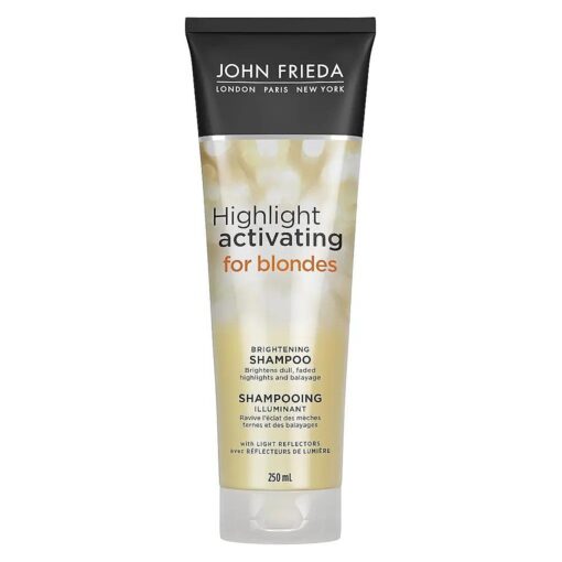 john frieda sheer blonde highlight activating shampoo, platinum to Champagne 8.3 oz / 250mL