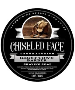 Ghost Town Barber - Handmade Luxury Shaving Soap from Chiseled Face Groomatorium