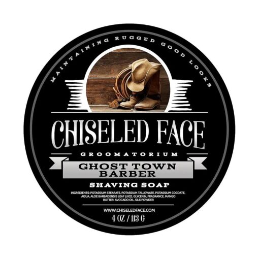 Ghost Town Barber - Handmade Luxury Shaving Soap from Chiseled Face Groomatorium