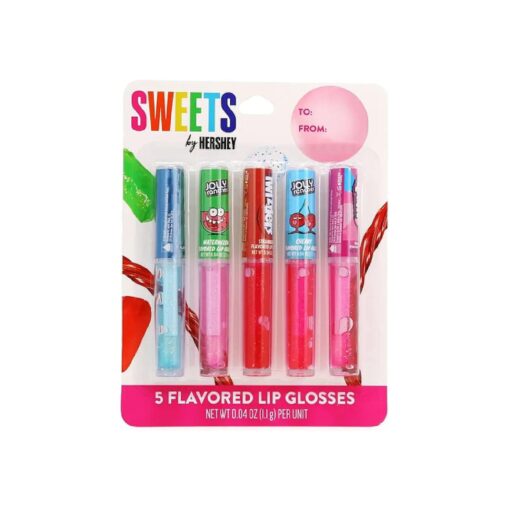 Taste Beauty 5-Piece Sweets by Hershey Flavored Lip Gloss