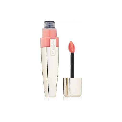 L'Oreal Paris Colour Caresse Wet Shine Lip Stain, Pink Resistance, 0.21 Ounces