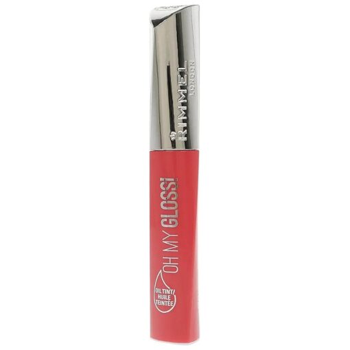 Rimmel Oh My Gloss ! Oil Tint, Contemporary Coral, 0.21 Fluid Ounce