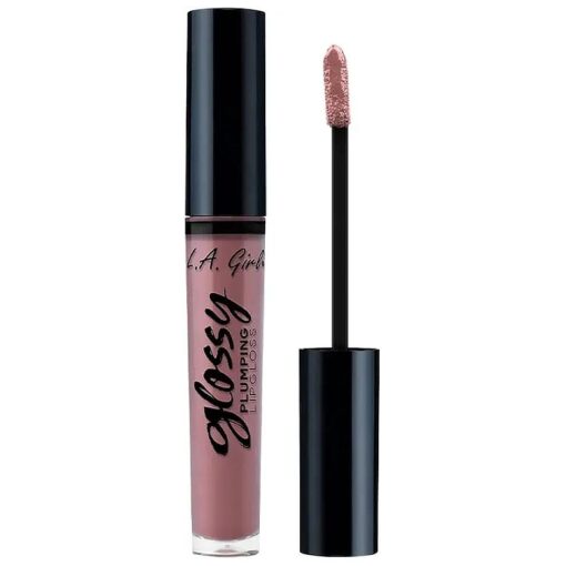 L.A, Girl Glossy Plumping Lipgloss- Plush