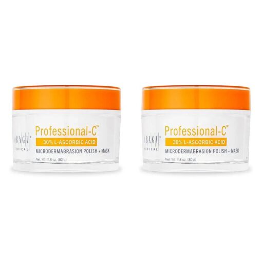 Obagi Medical Professional-C Microdermabrasion Polish + Mask 2.8 oz, Glow Boosting Microdermabrasion Exfoliator with 30 % Vitamin C for Brighter, Smoother, More Youthful Looking Skin