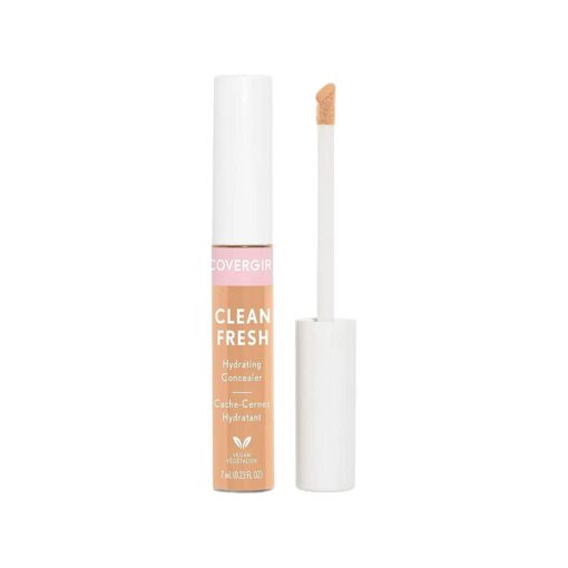 COVERGIRL Clean Fresh Hydrating Concealer, Light, 0.23 Fl Oz