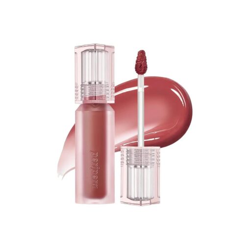 Peripera Water Bare Tint ( 006 SOFTLY BROWN ) - Lip Tint, Lip Stain, Glowy Tint