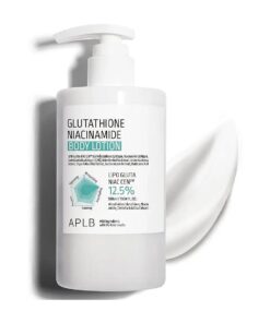 Glutathione Niacinamide Body Lotion | LIPO GLUTA NIAC CEN ( tm ) 12.5 % 10.14 FL.OZ/Korean Skincare, Long lasting hydration, Revitalize for gentle and improve skin texture