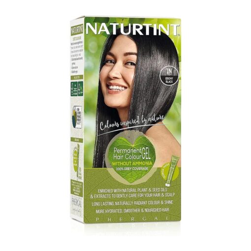 Permanent Hair Color - 1N Ebony Black 1 Box