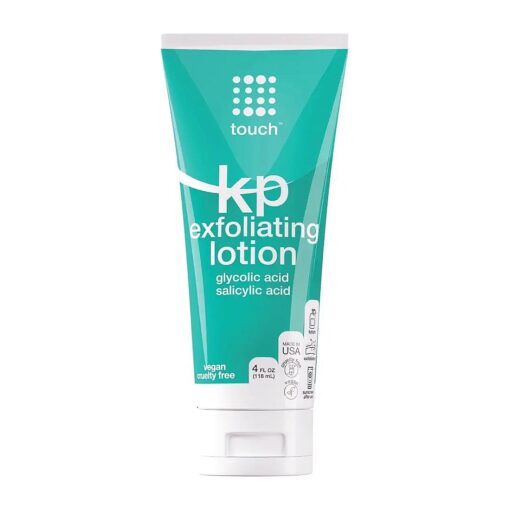 Body Lotion for Keratosis Pilaris with 12 % Glycolic Acid - AHA & BHA Exfoliating Rough & Bumpy Skin Body Lotion - Moisturizing Cream Gets Rid Of Redness, KP ( 4 Fl Oz ( Pack of 1 ) )