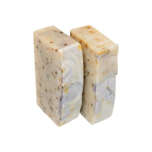 Goat Milk Stuff Goat Milk Soap - LAVENDER PEPPERMINT SOAP | All-Natural Soap, Moisturizing Bar For Hands and Body, For All Skin Types - Handmade ( Box of 2 )