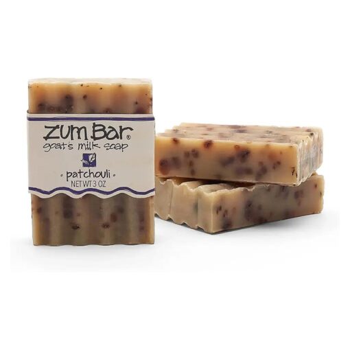 Indigo Wild Zum Bar Goat 's Milk Soap - Patchouli - 3 oz ( 3 Pack )