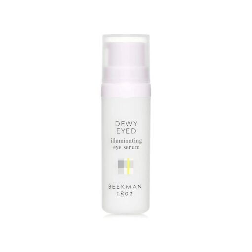 Beekman 1802 Dewy Eyed Illuminating Eye Serum - Fragrance Free - Reduces Puffiness & Dark Circles - With Goat Milk & Aloe Vera - Good for Sensitive Skin - Cruelty Free