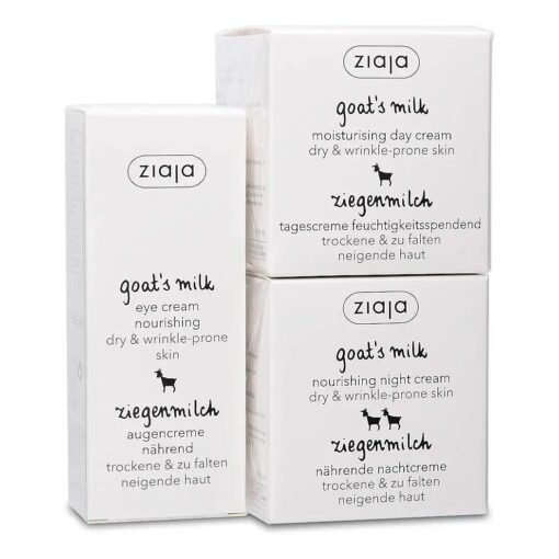 Ziaja Goat 's Milk Bundle : Day, Night & Eye Cream