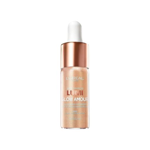 L'Oreal Paris Makeup True Match Lumi Glow Amour Glow Boosting Drops, 1 Count, Golden Hour