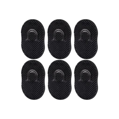 Pocket Hair Palm Combs Portable man Beard Brush Plastic Palm Finger Hand Brush Scalp Massage Combs Shampoo Brush Combs Pet Grooming Brushes Combs for Home Travel use ( 6Pack )