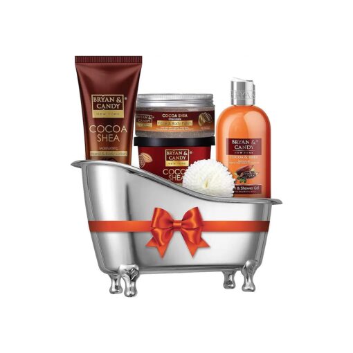 Graduation Gifts for Her - Cocoa Shea Bath Gift Set For Women, Spa Gift Baskets for Women Gift, Spa Set for Women Gift, Spa Baskets for Women Gift, Gift Boxes for Women, Spa Gift Sets for Women