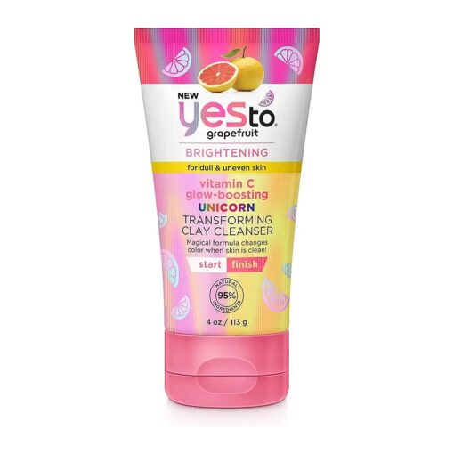 Yes To Grapefruit Vitamin C Glow-Boosting Unicorn Transforming Clay Cleanser