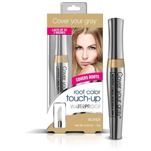 Cover Your Gray Waterproof Root Touch-Up, Light Brown/blonde, 0.53 Ounce