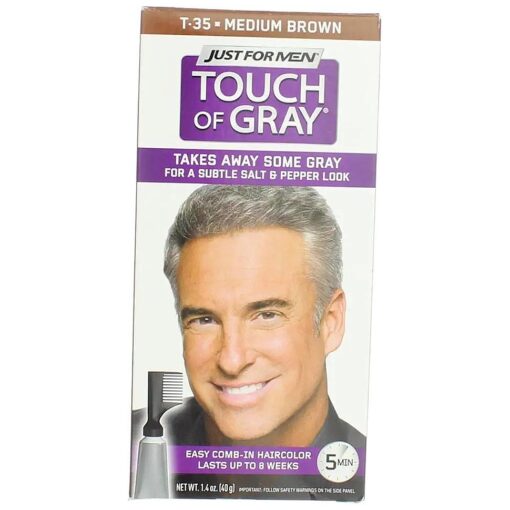 Touch of Gray Haircolor T-35 Medium Brown, 1 Each ( Pack of 2 )