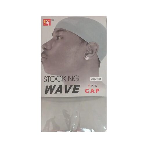 Beauty Town Stocking Wave Caps Gray