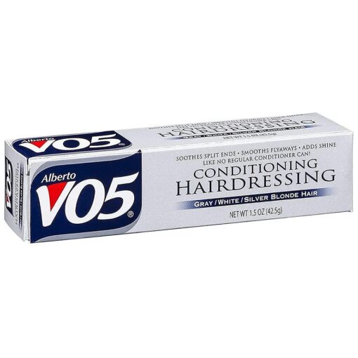 OETUIOW VO5 Conditioning Hairdressing Gray or White or Silver Blonde Hair, 1.5 Oz ( Pack of 4 ) by Alberto VO5