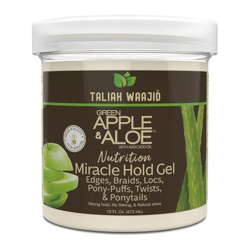 Taliah Waajid Green Apple & Aloe Nutrition Miracle Hold Gel 16oz ( T028 )