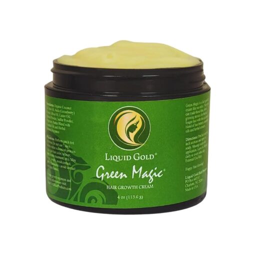 Green Magic Hair Growth Cream ( Helps with Hair Loss, Balding, Bald Spots, Hair Thinning, Hair Fall, Thickens Hair, )