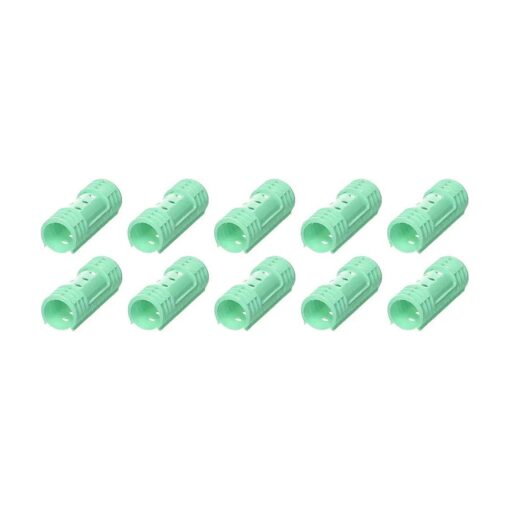 Snap-on Magnetic Roller, Green, 7/8", 10 Count