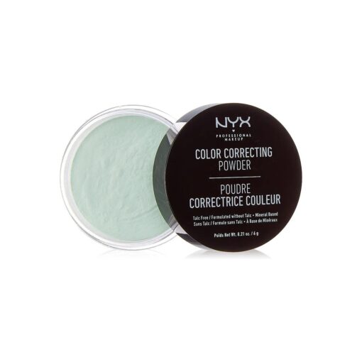 NYX PROFESSIONAL MAKEUP Color Correcting Powder, Green, 0.21 Ounce