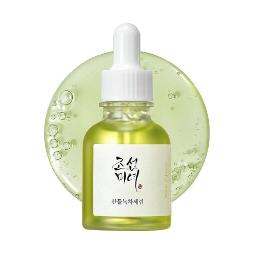 Beauty of Joseon Calming Serum Green Tea Panthenol Soothing, Moisturizing Sensitive, Acne-Prone, UV Irritated Skin, Daily Korean Skin Care for Men and Women, 30ml 1 fl.oz