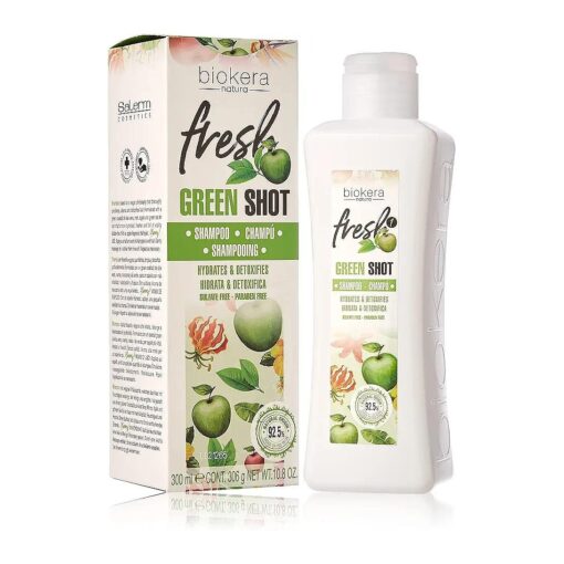 Green Shot Biokera Natura Salerm Cosmetics Shampoo