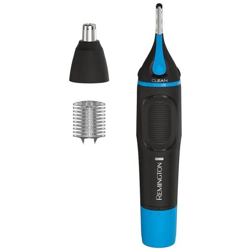 Remington Nose, Ear & Detail Trimmer with CleanBoost Technology, Blue