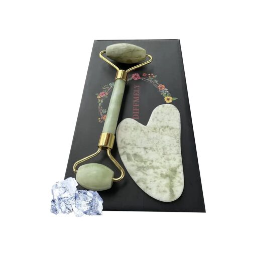 Jade Roller GuaSha Skincare - Gua sha tools, Face Ice Rollers, Skin care gift