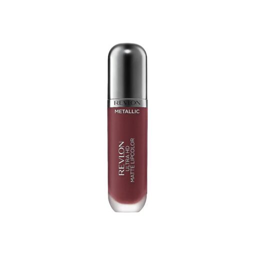 Revlon Ultra HD Metallic Matte Liquid Lipcolor, Liquid Lipstick, Shine 2 Fl Oz ( Pack of 1 )