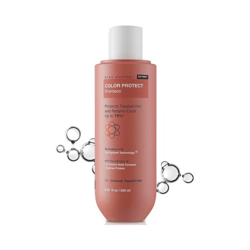 Bare Anatomy Hair Colour Protect Shampoo | Retains Colour Upto 8 Weeks | Repairs Damage With Amino Acid & Quinoa Protein | Sulphate & Paraben Free | For Dry & Frizzy Coloured Hair 8.8 Floz