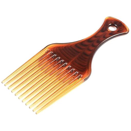 Hair Picks for Curly Hair Afro Comb No Frizz Hair Lift Pick Comb Wig Braid Hair Styling Comb for Hairstyle