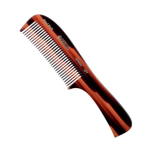 Kent 10T Large Wide Tooth Comb - Rake Comb Hair Detangler / Wide Tooth Comb for Curly Hair - Beard Combs/Hair Comb Hair Care Detangling Comb - Hair Comb for Men Hair Supplies - Natural Hair Comb Set