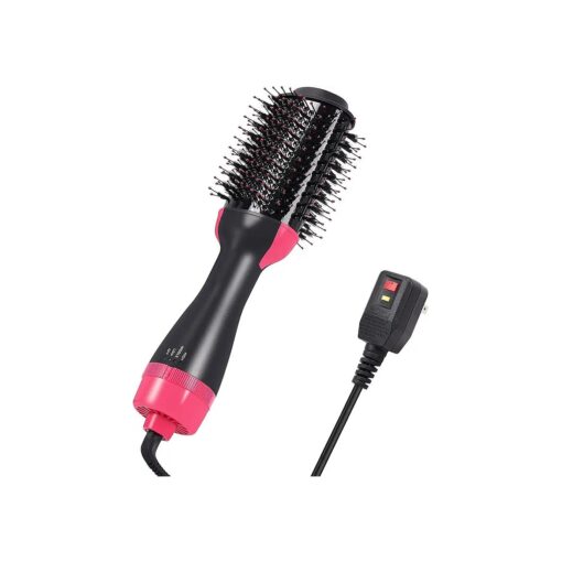 Hair Dryer Brush and Blow Dryer Brush in One, 4 in 1 Hair Dryer and Styler Volumizer with Negative Ion Hair Straightener Curling Brush Oval Shape, Professional Salon Hot Air Brush for All Hair