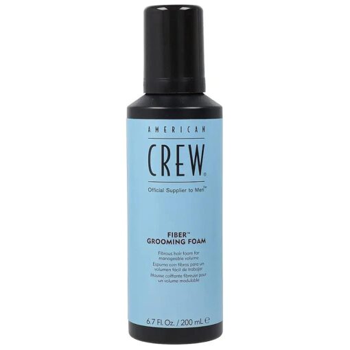 Men 's Hair Fiber Grooming Foam by American Crew, Like Hair Gel, 6.7 Fl Oz