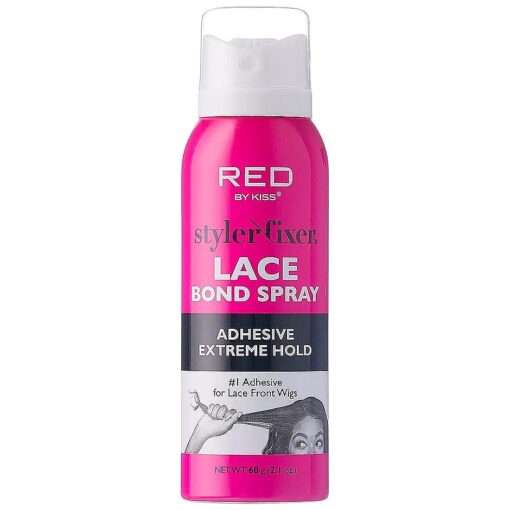 Hair Glue Spray for Lace Front Wigs, 2oz, Extreme Hold, Water-Resistant, Sweat-Proof, Delicate Removal