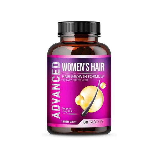 Hair Growth Vitamins for Women - Hair Vitamins for Thinning Hair for Women .Regrow & Regrowth Hair Supplement with Dht Blocker, Biotin & Saw Palmetto for Women.Volumize, Thicker, Longer Hair .