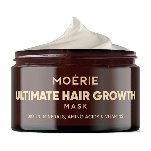 Moerie Hair Growth & Repair Mask - Restorative, Vegan-Friendly Treatment for Longer, Thicker, Fuller Hair - 100ml