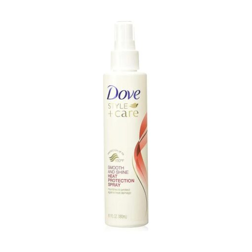 Dove Style + Care Smooth Shine Heat Protection Spray, 6.1 fl oz