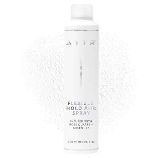 AIIR Flexible Hold Hairspray - Finishing Spray with Light Hold, Soft & Touchable Finish, Enhance Style & Shine, Fight Frizz with Humidity Resistant Spray, 9 oz