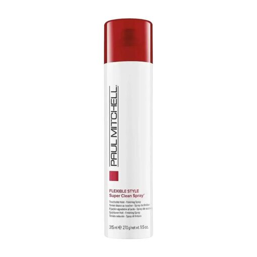 Super Clean Spray, Flexible Hold, Touchable Finish, For All Hair Types, 9.5 oz