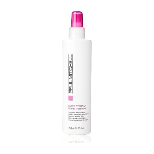 Paul Mitchell Super Strong Liquid Treatment, Strengthens + Repairs Damage, For Damaged Hair, 8.5 fl, oz .