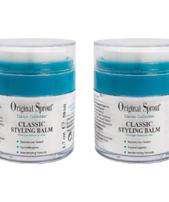 Original Sprout Classic Styling Balm, Non-Toxic Firm Holding Hair Styling Balm, 1.7 Ounces, 2 Pack, ( Packaging May Vary )