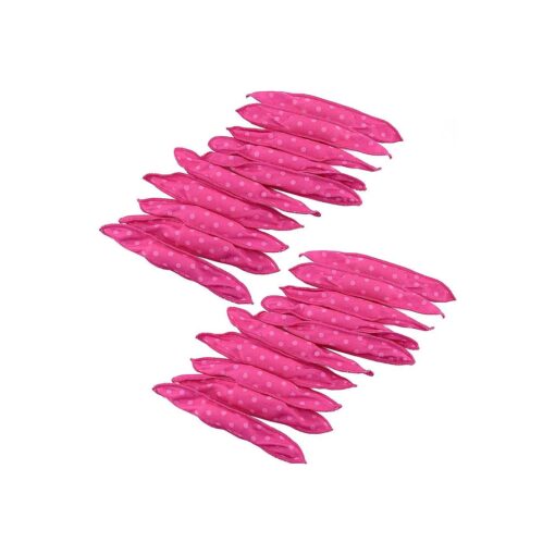 20pcs No Heat Curlers You Can Sleep in, Hair Rollers for Long Hair DIY ( Pink )