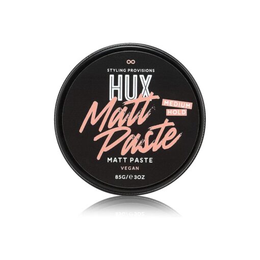 HUX Matt Paste, an all-round styling product, for accentuating curls and adding texture to any hairstyle, 85g